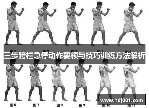 三步跨栏急停动作要领与技巧训练方法解析
