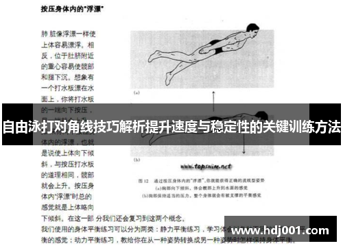 自由泳打对角线技巧解析提升速度与稳定性的关键训练方法